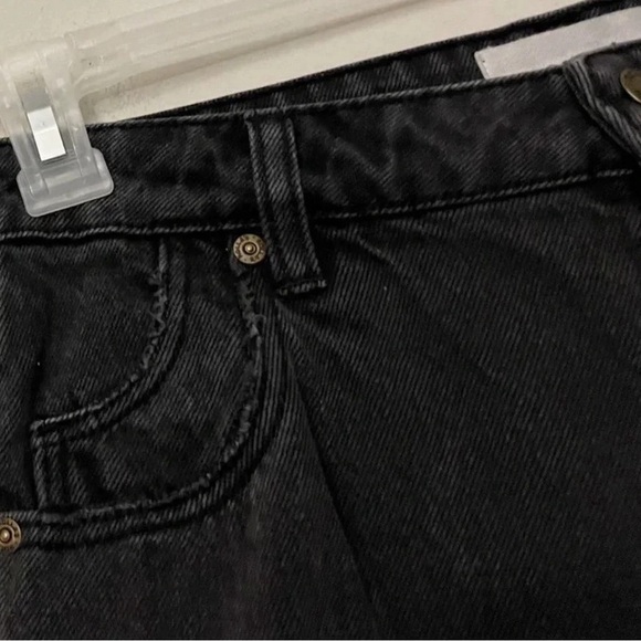 Revolve Rollas Straight Leg Distressed Jeans Fall Grunge Casual - Picture 6 of 7